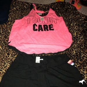 Victoria secret set shorts